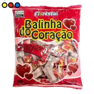 Car. Bala Corazon Frutilla 500