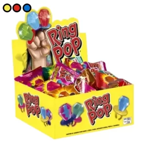 Chup. Ring Pop 10g 24u Twisted
