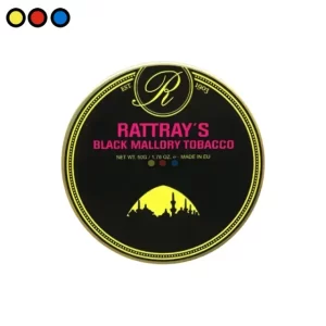 Lata de Tabaco para Pipa RATTRAY'S Black Mallory