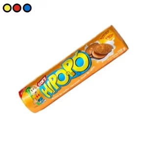 Galletitas Hipopo Rellenas Vainilla 100g (Caja x 36U)
