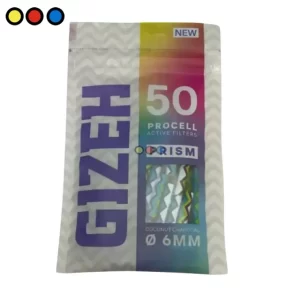 Filtros profesionales Gizeh Procell Prism de carbón activo.
