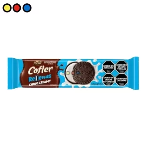 Galletitas Cofler Rellenas Chocolate y Vainilla 85g (Caja x 30U)