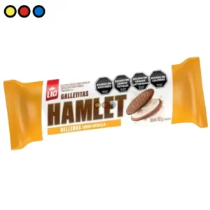 Galletitas Hamlet Rellenas Vainilla 152g (Caja x 32U)