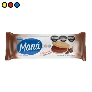 Galletitas Mana Rellenas Chocolate 152g (Caja x 30U)