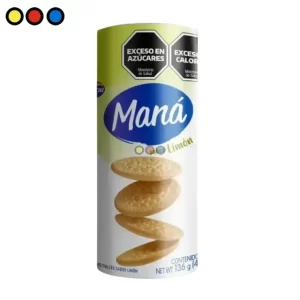 Galletitas Mana Sabor Limón 136g (Caja x 32U)