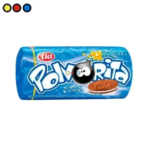 Polvorones Polvorita Rellenos Vainilla con Chocolate 81g (Caja x 40U)