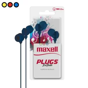 Auricular Stereo 3.5mm In-Ear Maxell IN225 Navy