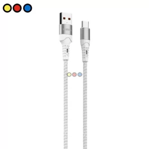 Cable USB a Type-C Soul Blanco Mallado