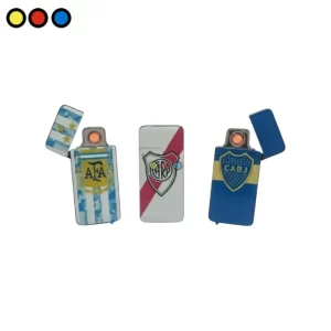Encendedor USB con diseño de fútbol, Encendedor electrónico recargable por USB