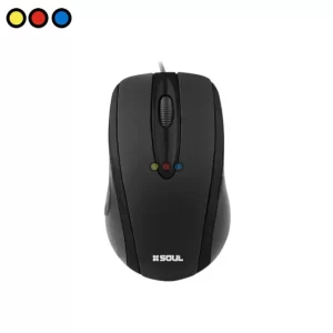 Mouse USB Soul M100 Negro