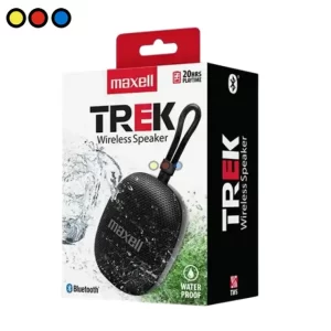 Parlante Bluetooth portable Maxell TREK color negro