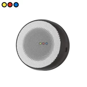 Parlante Bluetooth Soul XS10 color blanco para bicicleta, Vista lateral del parlante Soul XS10 montado en manillar