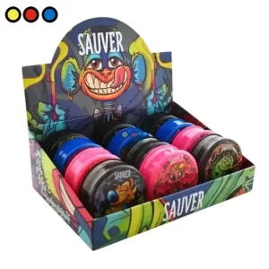 Picador Sauver de plástico 3 piezas color aleatorio, Vista interna del picador Sauver 3 piezas de plástico