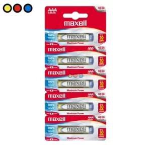 Pila AAA LR03 Maxell Pack x 5