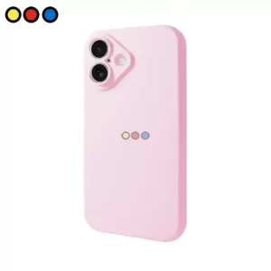 Protector de silicona rosa para Motorola Moto G24 marca Soul