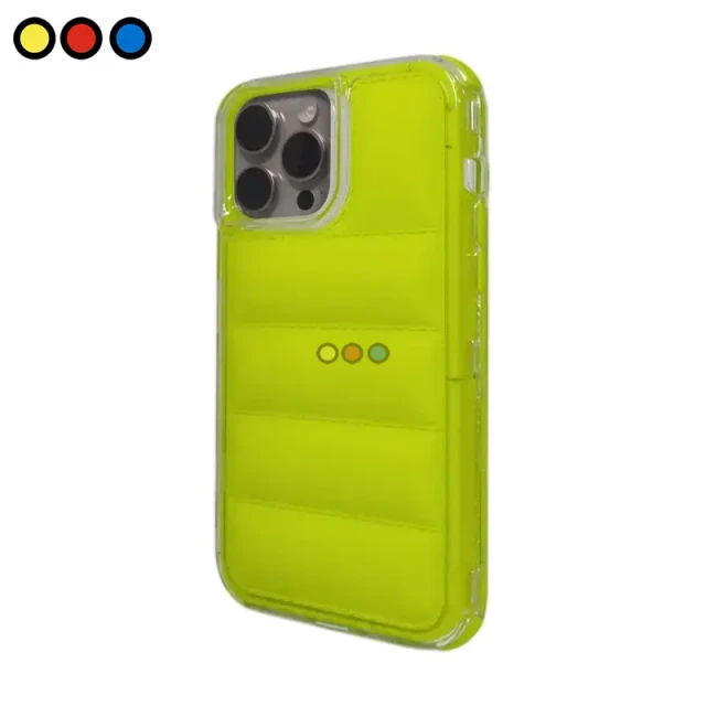 Protector Puffer Full Color Soul para Samsung Galaxy A25 5G color Amarillo