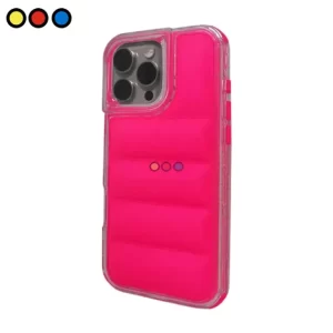 Protector Puffer Full Color Soul para Samsung A55 5G en color Fucsia