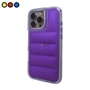 Protector Puffer Full Color Violeta marca Soul para Samsung A06