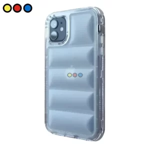 Protector Puffer Soul Motorola Moto G24 Transparente Vista Frontal, Protector Puffer Soul Motorola Moto G24 Transparente Vista Trasera