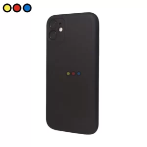 Funda de silicona negra Soul para iPhone 15