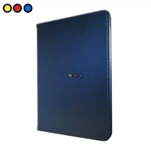 Protector de tableta Soul 7" azul vista frontal, Protector de tableta Soul 7" azul vista posterior, Protector de tableta Soul 7" azul vista interior