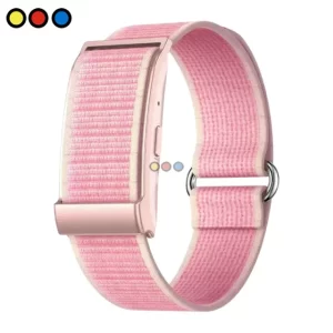 Pulsera Inteligente Soul Health H1 Rosa vista frontal, Pulsera Inteligente Soul Health H1 Rosa vista lateral