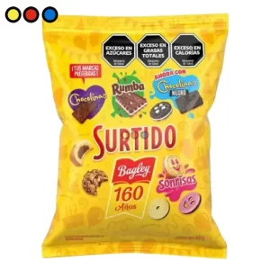 Surtido de Caramelos Bagley 400g (Caja x 12U)