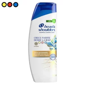 Shampoo Head & Shoulders 180ml Fuerza Raíz (Caja X 12u)