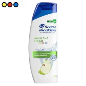 Shampoo Head & Shoulders 180ml Manzana (Caja X 12u)