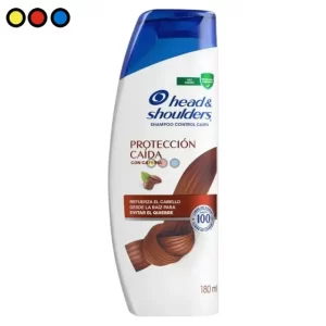 Shampoo Head & Shoulders 180ml Protección Caída (Caja X 12u)
