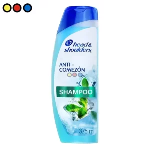 Shampoo Head & Shoulders 375ml Anti Comezón (Caja X 12u)