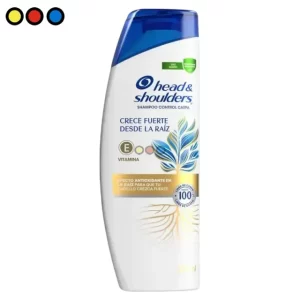 Shampoo Head & Shoulders 375ml Fuerza Raíz (Caja X 12u)