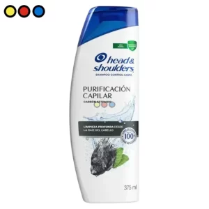 Shampoo Head & Shoulders 375ml Purificación Capilar (Caja X 12u)