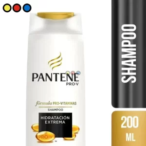 Shampoo Pantene Pro-v Hidratación Y Fuerza 200ml (Caja X 12u)