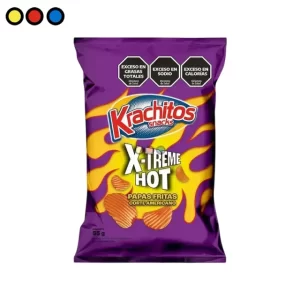 Papas Fritas Krachitos Xtreme Hot 55g (Pack X 15u)