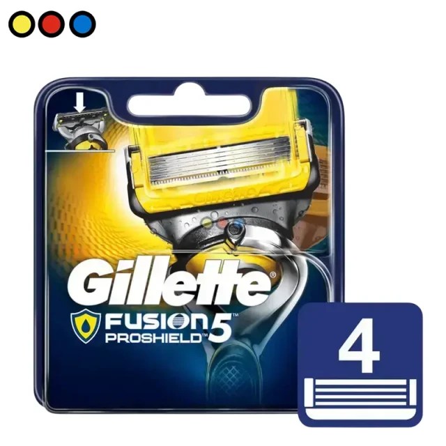 Repuesto Gillette Fusion5 Proshield (Pack X 4u) (Caja X 6u)