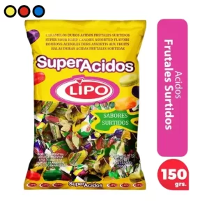 Caramelos Lipo Super Ácido (Display X 24u Tiras)