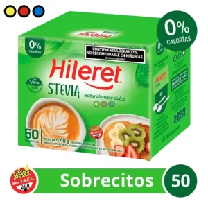 Edulcorante Hileret 400g (Caja 500 Sobres) (Caja X 6u)