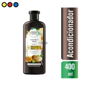 Botella de acondicionador Herbal Essences Bio:renew Leche de Coco 400ml