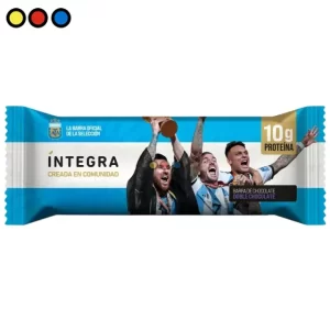 Caja de Alfajores Integra Doble Chocolate 12 unidades, Alfajor saludable Integra de chocolate