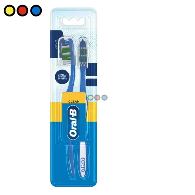 Pack de 6 Cepillos Dentales Oral-B 123 Triple Acción Suave