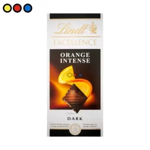 Tableta de chocolate Lindt Excellence Intense Orange de 100 gramos
