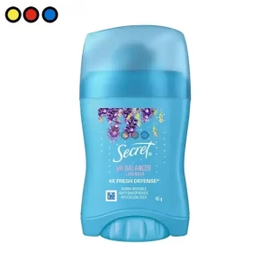 Pack de 12 unidades Desodorante Secret pH Balanced Lavanda 45g en barra