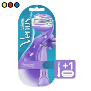 Máquina de afeitar Gillette Venus Breeze pack de 6 unidades