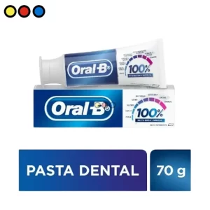 Pack de 6 unidades de Pasta Dental Oral-B 100% 70ml