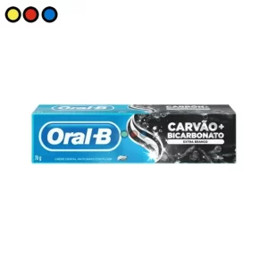 Pack de 12 pastas dentales Oral-B 3D White Carbón 70g