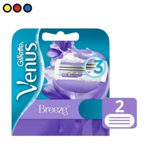 Repuesto Gillette Venus Breeze 2 Unidades pack de 6 unidades