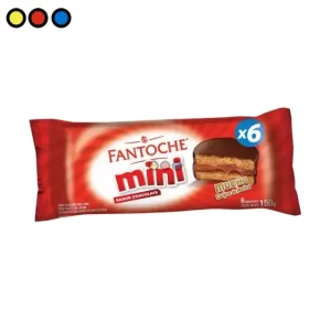Alfajor Fantoche Mini Chocolate 170g (Pack x 6U)