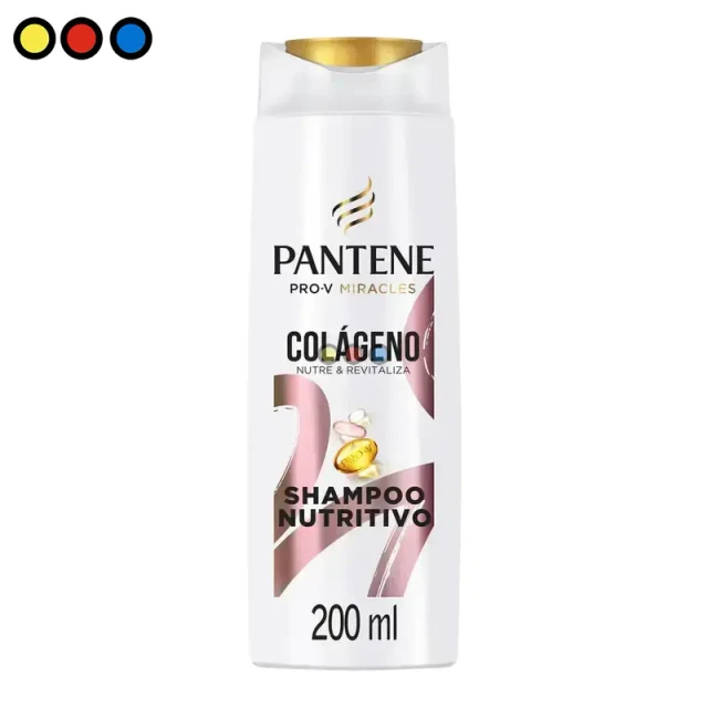 Shampoo Pantene Pro-v Colágeno Nutre & Revitaliza 200ml (Caja X 12u)