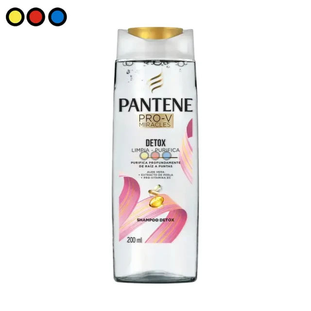 Shampoo Pantene Pro-v Detox 200ml (Caja X 12u)
